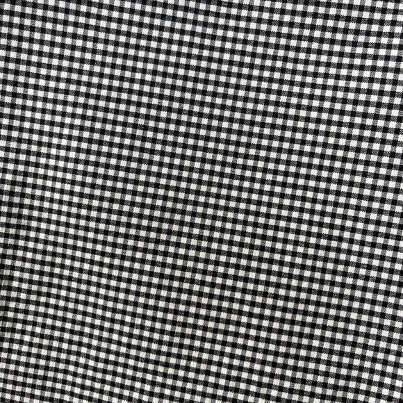 Checkered Pull On Black and White Ankle Pants - Picture 3 of 7